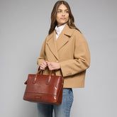 Leather women's laptop bag | The Bridge