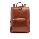 Mochila mujer pequeña en piel con bolsillo frontal | The Bridge