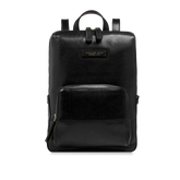 Mochila mujer pequeña en piel con bolsillo frontal | The Bridge