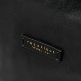 Small leather women's backpack with front pocket | The Bridge