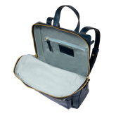 Small leather women's backpack with front pocket | The Bridge