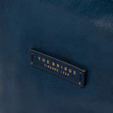 Small leather women's backpack with front pocket | The Bridge