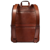 Leather women's backpack with front pocket | The Bridge