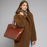 Leather shopper bag | The Bridge