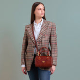 Bolso bowling piel con bandolera extraíble | The Bridge