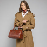 Leather boston bag | The Bridge