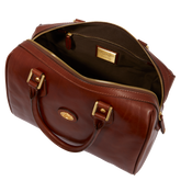 Leather boston bag | The Bridge