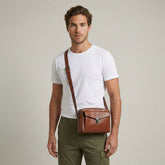 Men’s leather crossbody bag | The Bridge