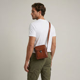Men’s leather crossbody bag | The Bridge