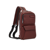 Zaino monospalla in pelle uomo - Zaini uomo in pelle | The Bridge