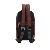 Men’s leather single-strap backpack | The Bridge