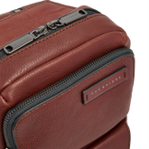 Men’s leather single-strap backpack | The Bridge