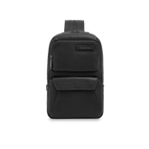 Men’s leather single-strap backpack | The Bridge