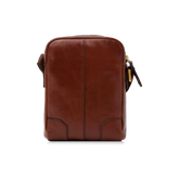 Men's leather crossbody pouch one zip - Men's crossbody bags | The Bridge