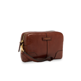Men's leather crossbody pouch one zip | The Bridge