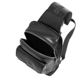 Herren-Sling-Rucksack aus Leder | The Bridge