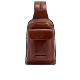 Herren-Sling-Rucksack aus Leder - Leder-Rucksäcke für Herren | The Bridge