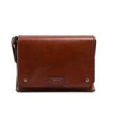 Men's Leather Briefcase with Strap | The Bridge