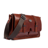 Cartella in pelle con tracolla - Borse da lavoro | The Bridge