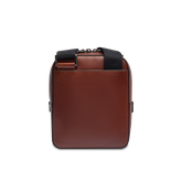 Men's leather crossbody with front zip | The Bridge