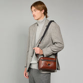 Men's leather crossbody bag | The Bridge
