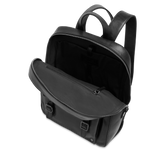 Men’s leather laptop backpack with one zip | The Bridge