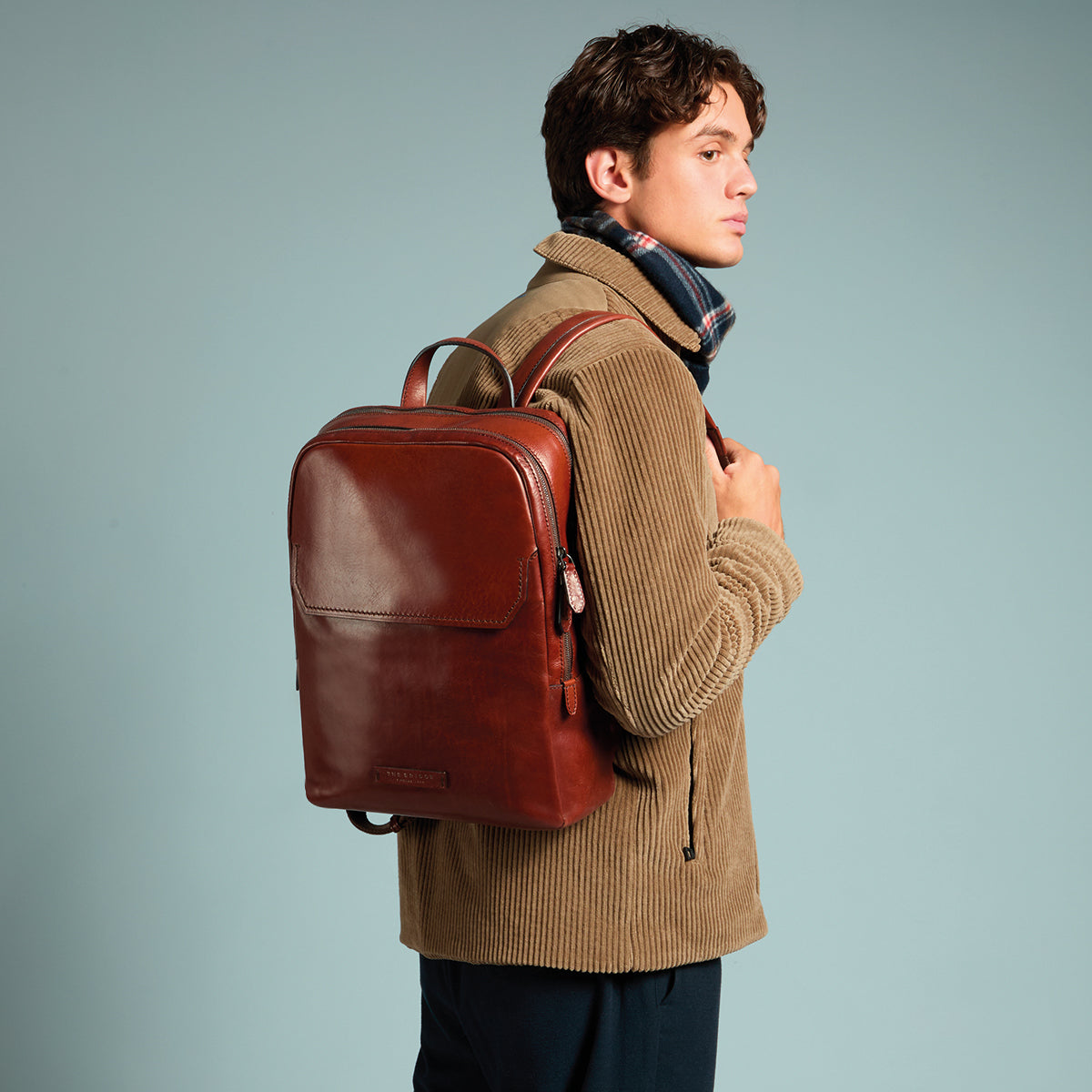 Vespucci Zaino Da Lavoro The Bridge Zaino In Pelle Porta Pc Uomo