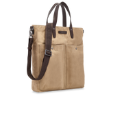 Men’s leather briefcase with shoulder strap - Leather backpack for men | The Bridge