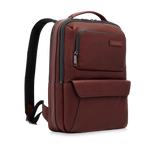 Zaino in pelle uomo con tasche frontali - Zaini uomo in pelle | The Bridge