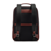 Zaino in pelle uomo con tasche frontali - Zaini uomo in pelle | The Bridge