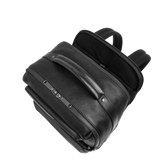 Ludovico Leather Underseat Backpack with Full Opening and Smart Storage | The Bridge