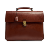 Herren Aktentasche Leder für Laptop mit Schulterriemen - Geschenkideen Herren | The Bridge