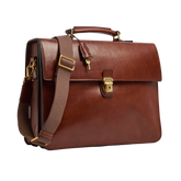 Herren Aktentasche Leder für Laptop mit Schulterriemen - Geschenkideen Herren | The Bridge