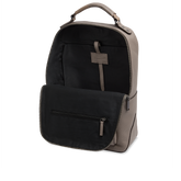 Men's Leather Backpack with Front Pockets | The Bridge