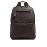 Men's Leather Backpack with Front Pockets | The Bridge