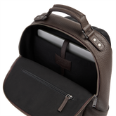 Men's Leather Backpack with Front Pockets | The Bridge