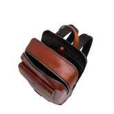 Herren-Laptoprucksack aus Leder | The Bridge