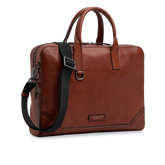 Men's Leather Briefcase with Strap | The Bridge