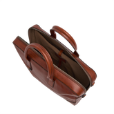 Men's Leather Briefcase with Strap | The Bridge