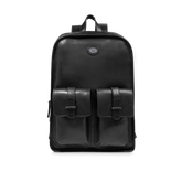 Rucksack Leder für Herren mit einem Reißverschluss und Fronttaschen - Herren | The Bridge