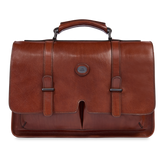 Herren Aktentasche Leder mit Schulterriemen - Herren-Aktentaschen | The Bridge