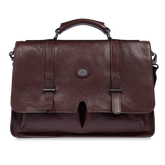 Aktentasche Leder mit Schulterriemen - Herren-Aktentaschen | The Bridge