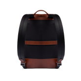 Men's leather backpack with single zip and front pocket - Travel backpacks | The Bridge