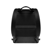 Mochila hombre en piel con cremallera y bolsillo frontal | The Bridge