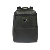 Men's leather backpack with single zip and front pocket - Travel backpacks | The Bridge