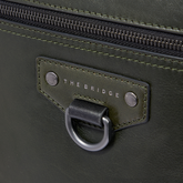 Men's leather backpack with single zip and front pocket | The Bridge