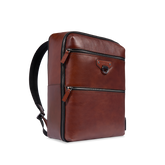 Men's leather travel backpack - Men's Backpacks | The Bridge