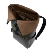 Men's leather roll-top backpack | The Bridge