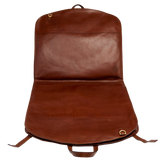 Leather garment bag | The Bridge