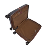 Leather and polycarbonate cabin trolley | The Bridge